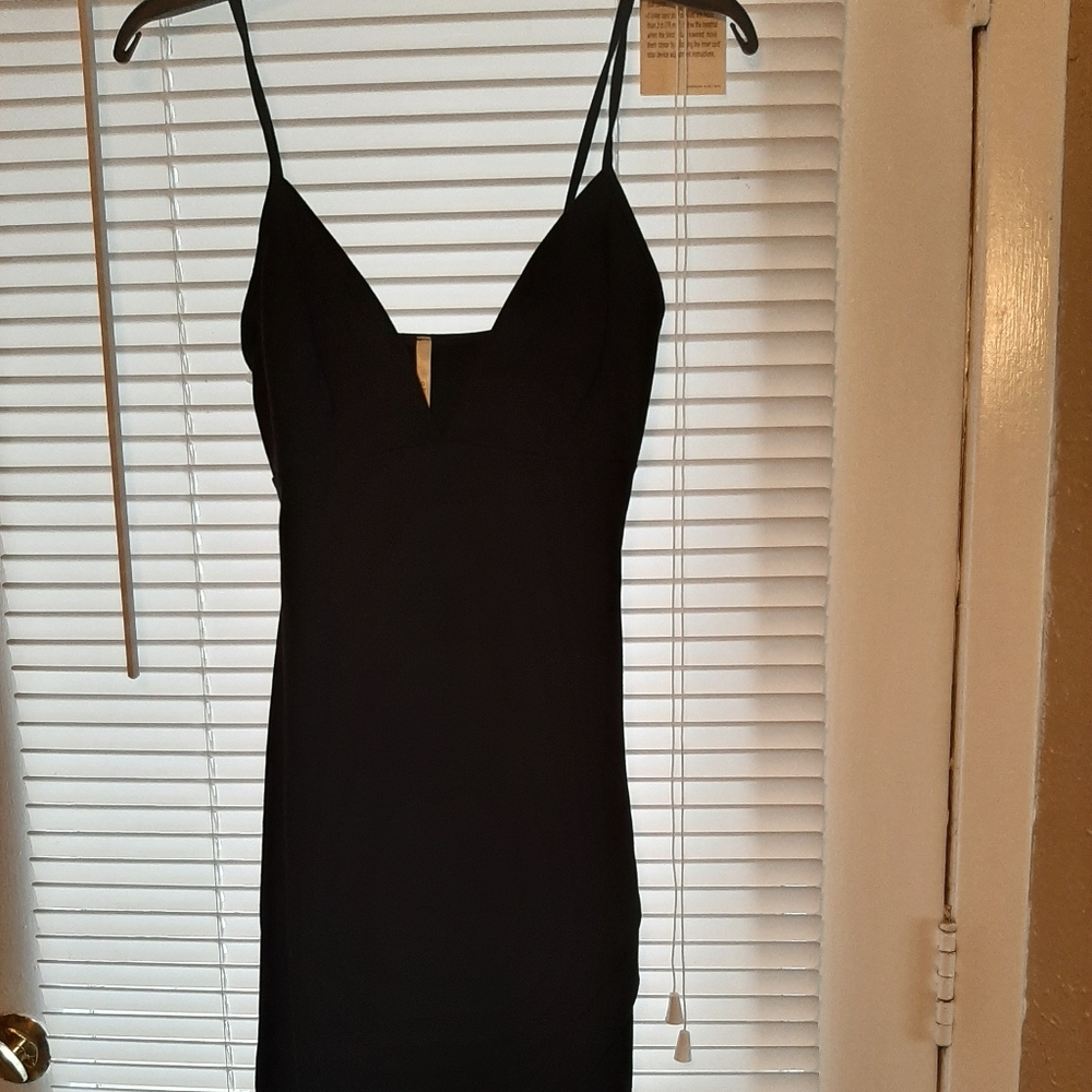 Sexy black dress